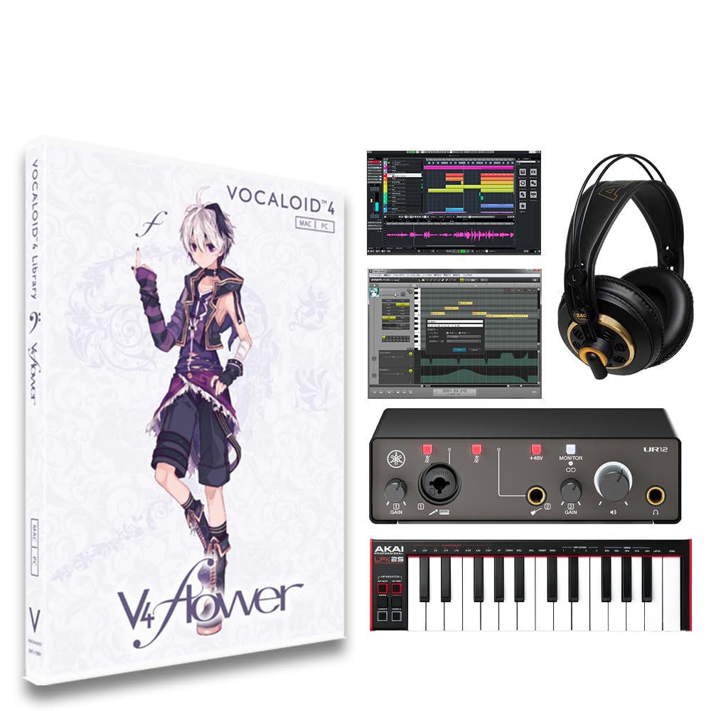 Amazon | Gynoid v4 Flower ボーカロイド初心者スターターセット